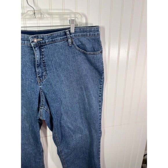 Westport Women's Size 20 Cropped Stretch Wast Denim Jeans - Picture 3 of 8